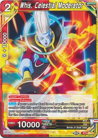 Whis, Celestial Moderator (BT9-096) [Universal Onslaught] Dragon Ball Super
