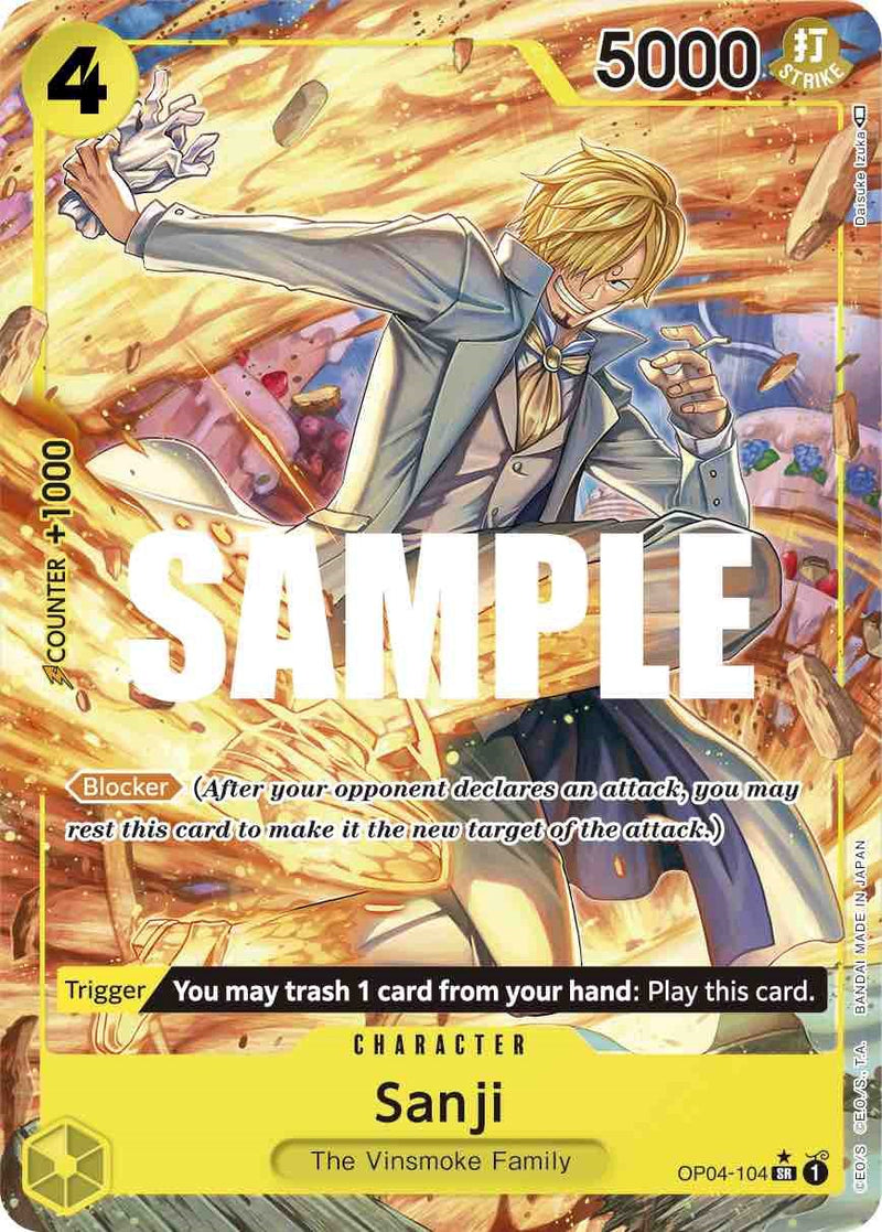 Sanji (Alternate Art) [Kingdoms of Intrigue] Bandai