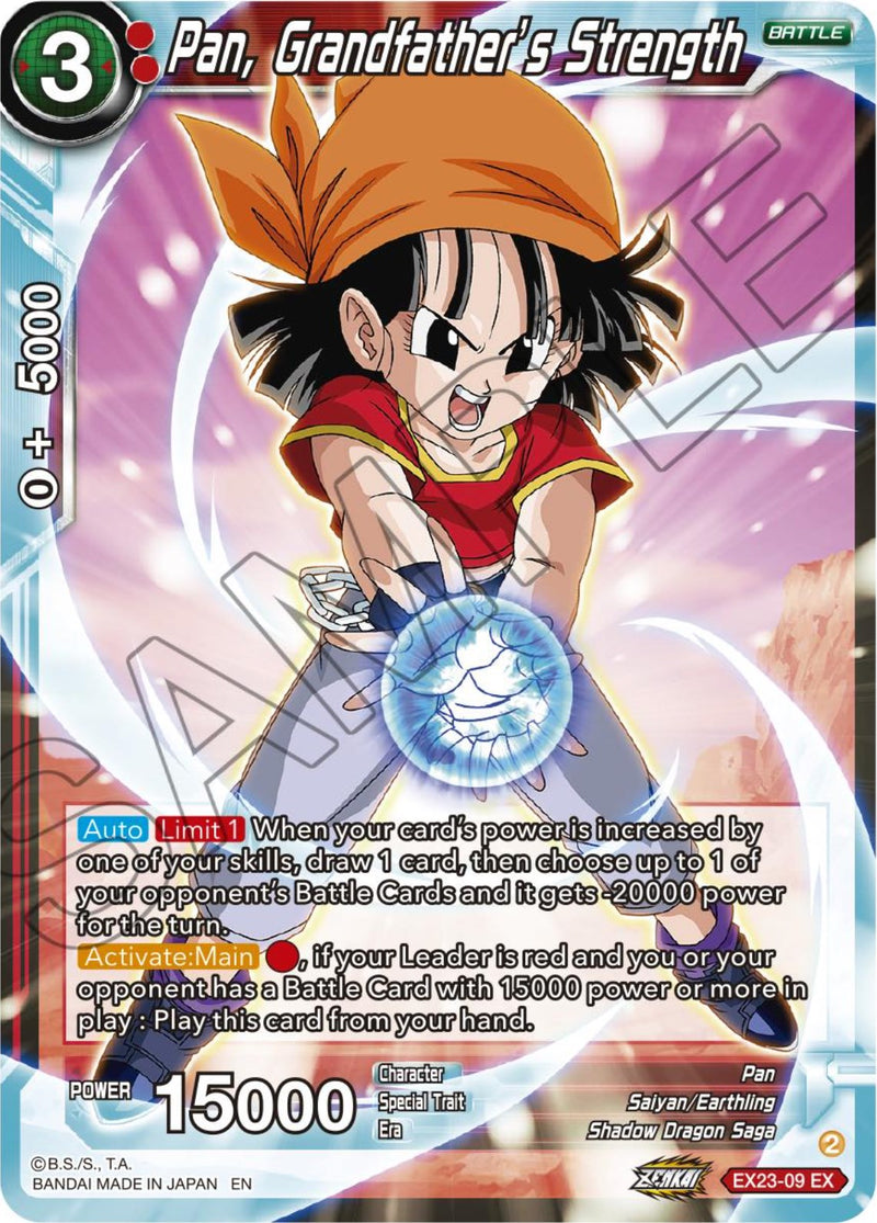 Pan, Grandfather's Strength (EX23-09) [Premium Anniversary Box 2023] Dragon Ball Super