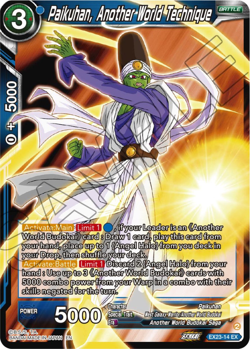 Paikuhan, Another World Technique (EX23-14) [Premium Anniversary Box 2023] Dragon Ball Super