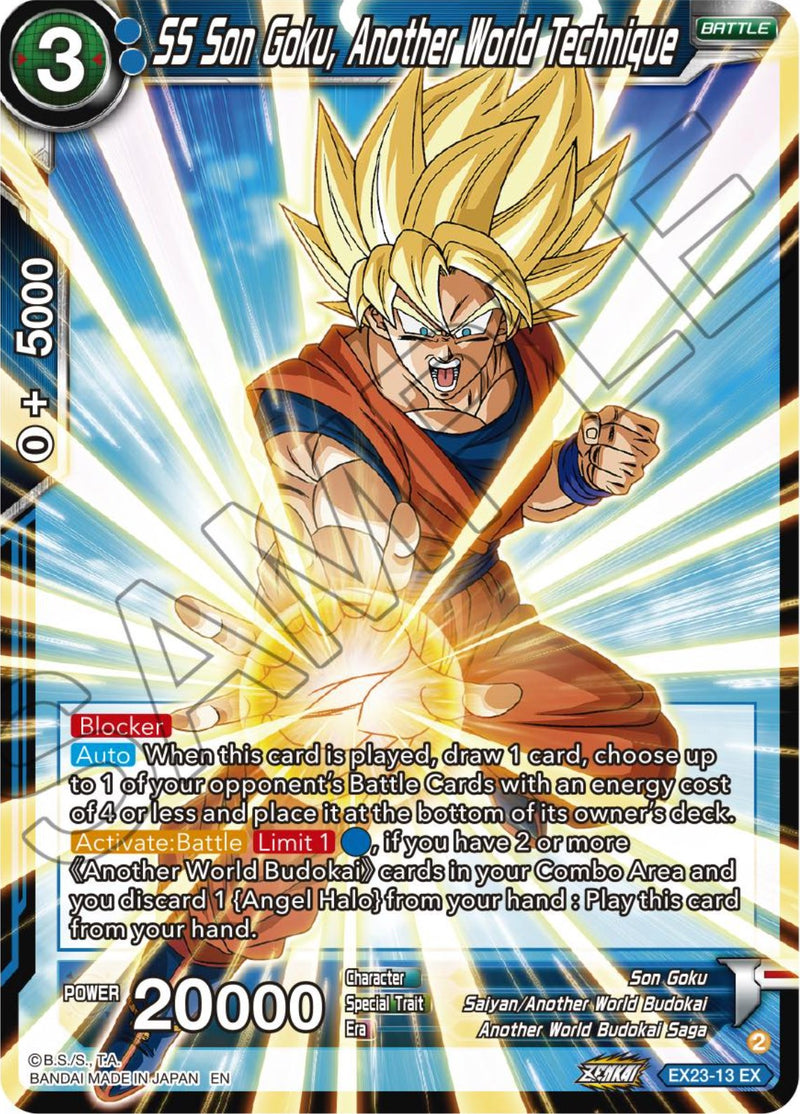 SS Son Goku, Another World Technique (EX23-13) [Premium Anniversary Box 2023] Dragon Ball Super