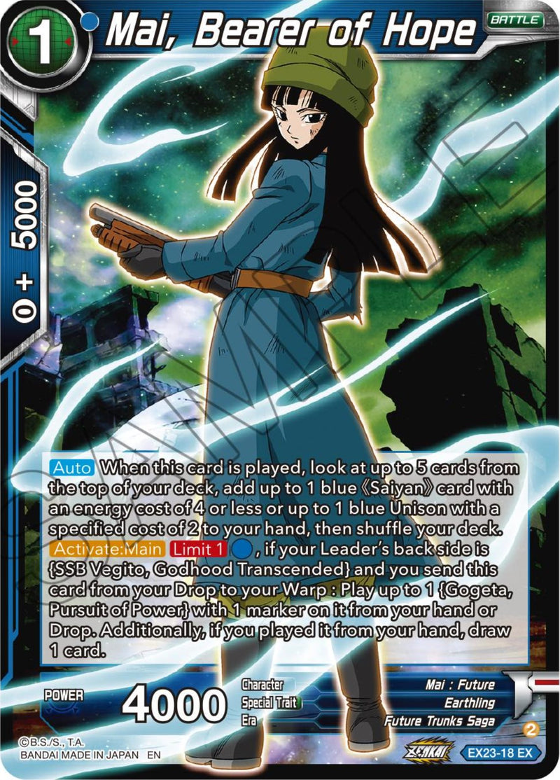 Mai, Bearer of Hope (EX23-18) [Premium Anniversary Box 2023] Dragon Ball Super