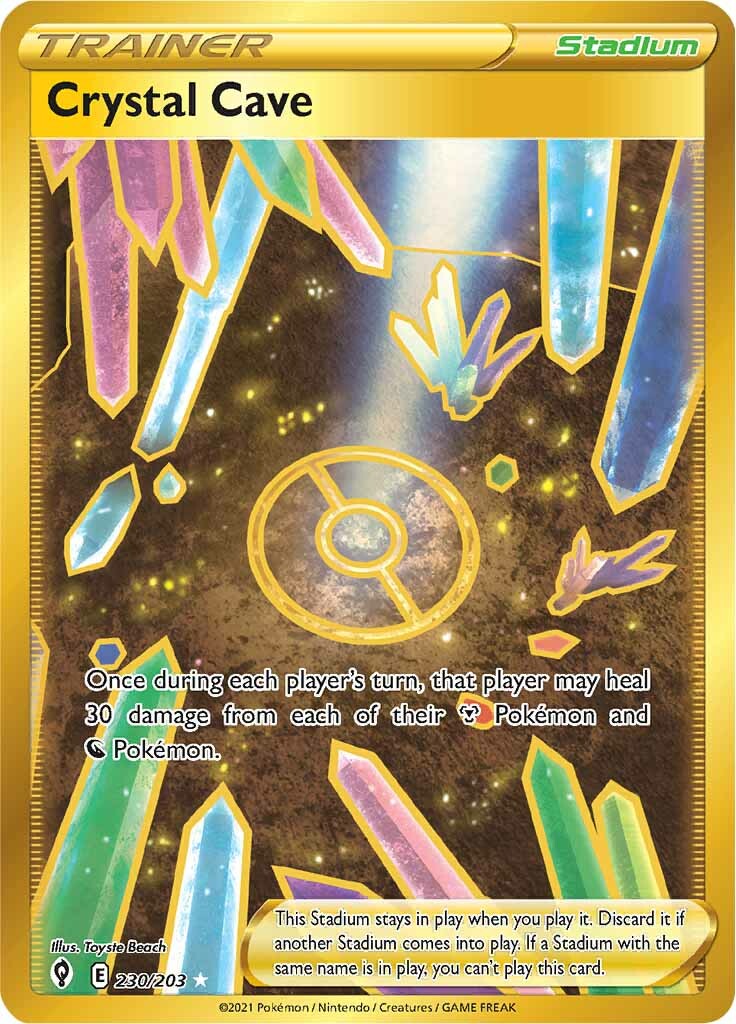 Crystal Cave (230/203) [Sword & Shield: Evolving Skies] Pokémon