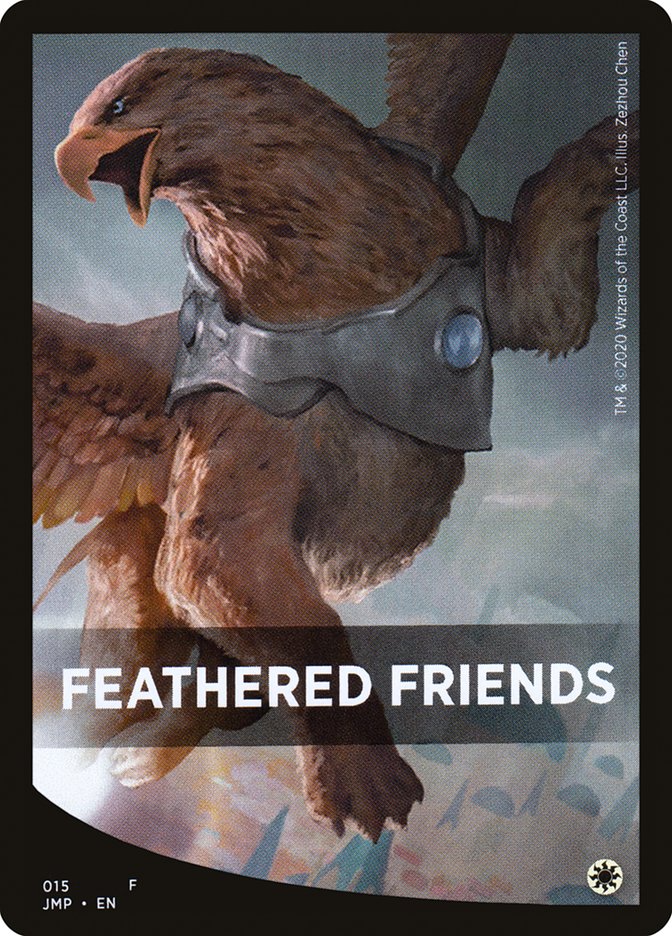 Feathered Friends Theme Card [Jumpstart Front Cards] Magic: The Gathering