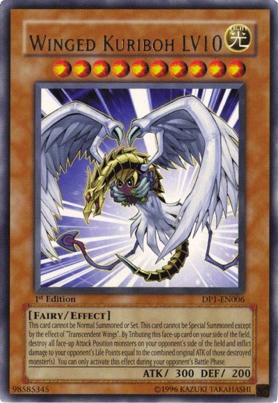 Winged Kuriboh LV10 [DP1-EN006] Rare Yu-Gi-Oh!
