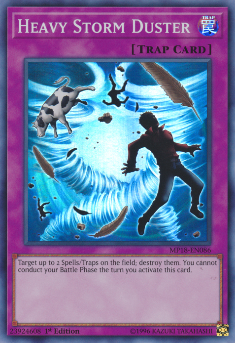 Heavy Storm Duster [MP18-EN086] Super Rare Yu-Gi-Oh!