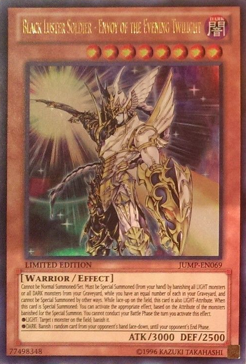 Black Luster Soldier - Envoy of the Evening Twilight [JUMP-EN069] Ultra Rare Yu-Gi-Oh!