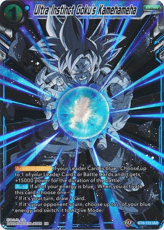 Ultra Instinct Goku's Kamehameha (BT9-131) [Universal Onslaught] Dragon Ball Super