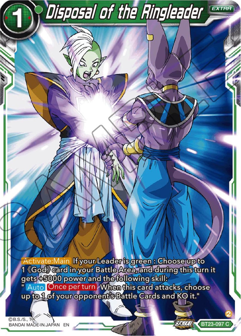 Disposal of the Ringleader (BT23-097) [Perfect Combination] Dragon Ball Super