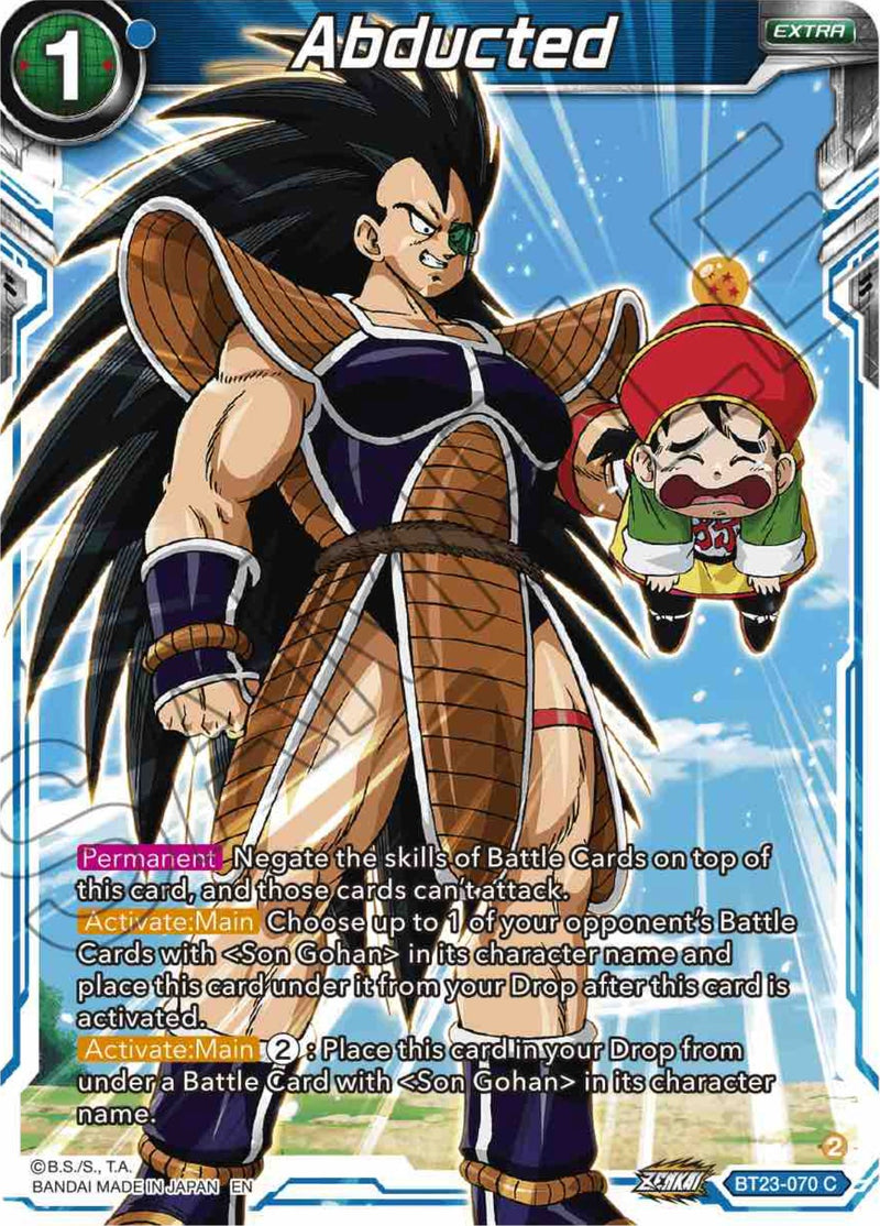 Abducted (BT23-070) [Perfect Combination] Dragon Ball Super