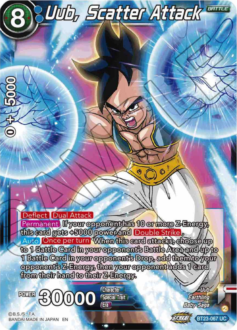 Uub, Scatter Attack (BT23-067) [Perfect Combination] Dragon Ball Super