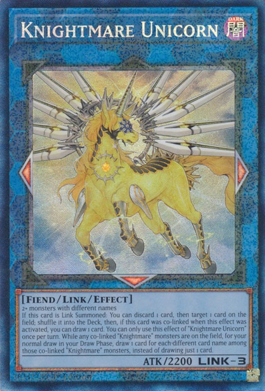 Knightmare Unicorn [RA01-EN043] Prismatic Collector's Rare Yu-Gi-Oh!