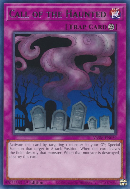 Call of the Haunted [VASM-EN059] Rare Yu-Gi-Oh!