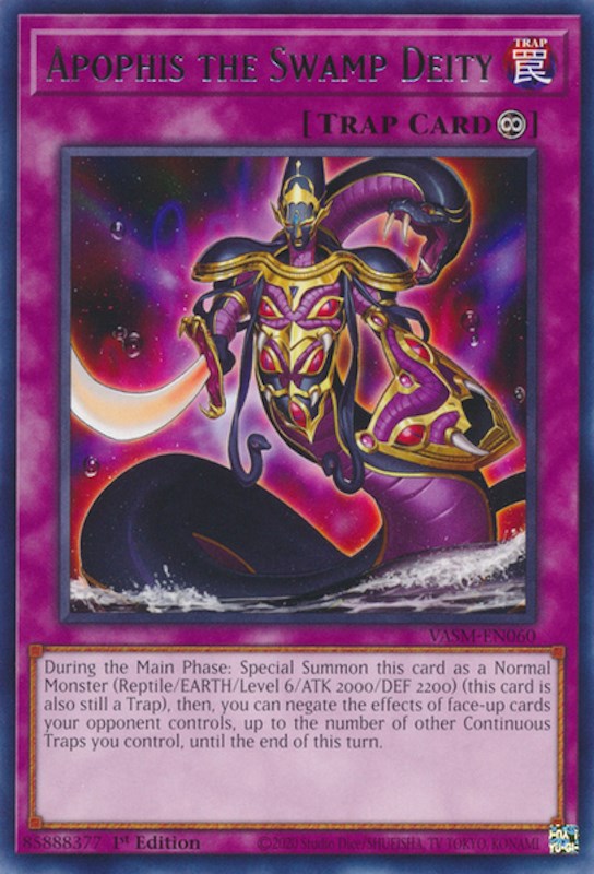 Apophis the Swamp Deity [VASM-EN060] Rare Yu-Gi-Oh!