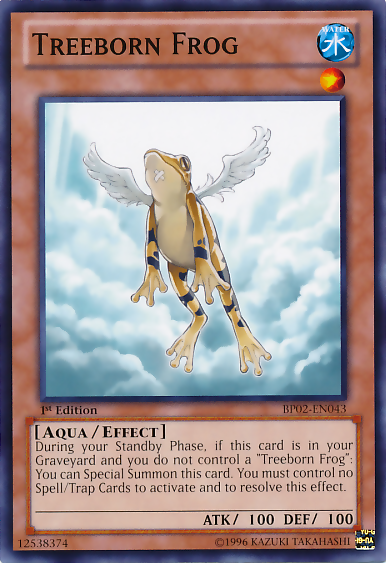 Treeborn Frog [BP02-EN043] Mosaic Rare Yu-Gi-Oh!