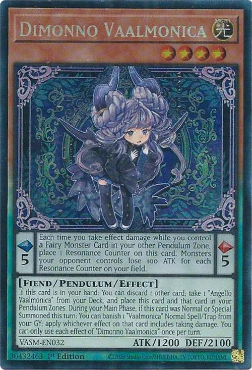 Dimonno Vaalmonica (CR) [VASM-EN032] Collector's Rare Yu-Gi-Oh!