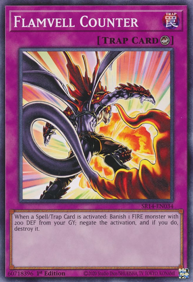 Flamvell Counter [SR14-EN034] Common Yu-Gi-Oh!