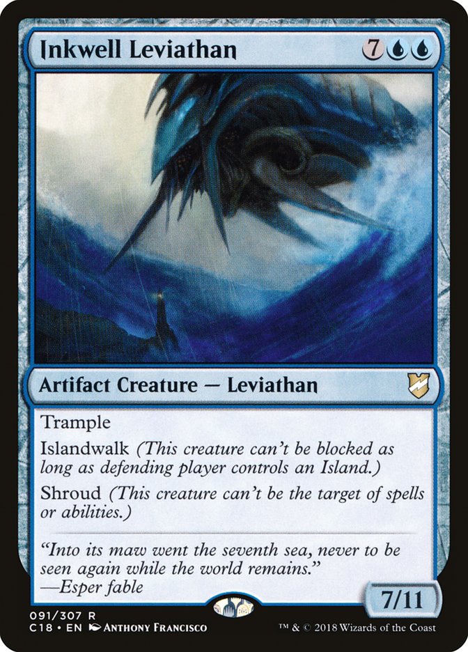 Inkwell Leviathan [Commander 2018] Magic: The Gathering