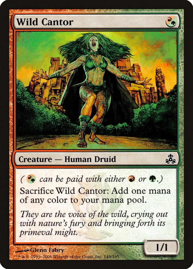 Wild Cantor [Guildpact] Magic: The Gathering