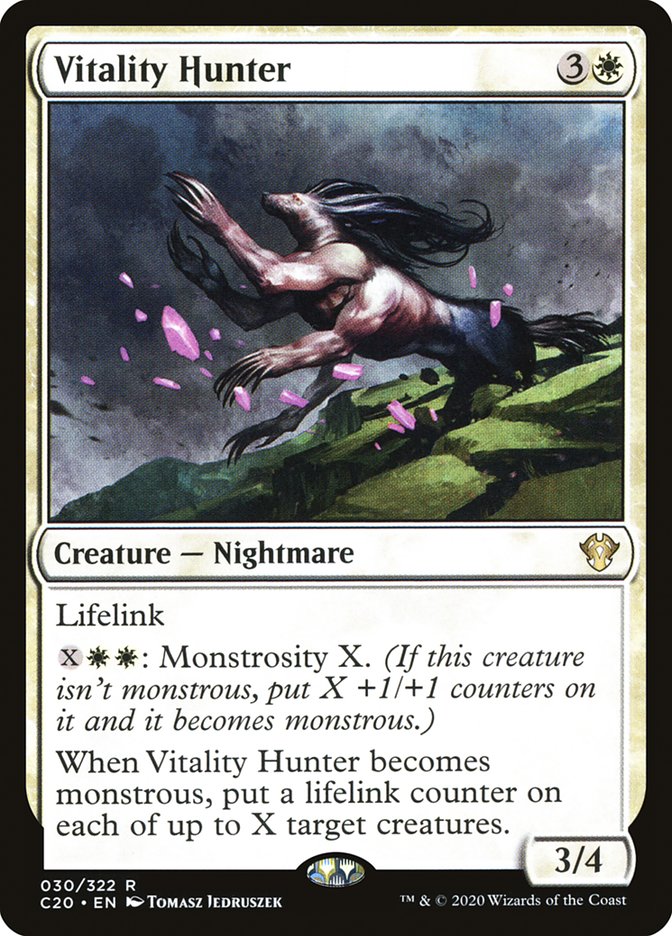 Vitality Hunter [Commander 2020] Magic: The Gathering