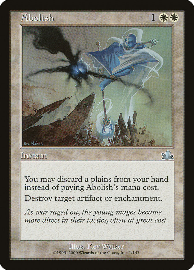 Abolish [Prophecy] Magic: The Gathering