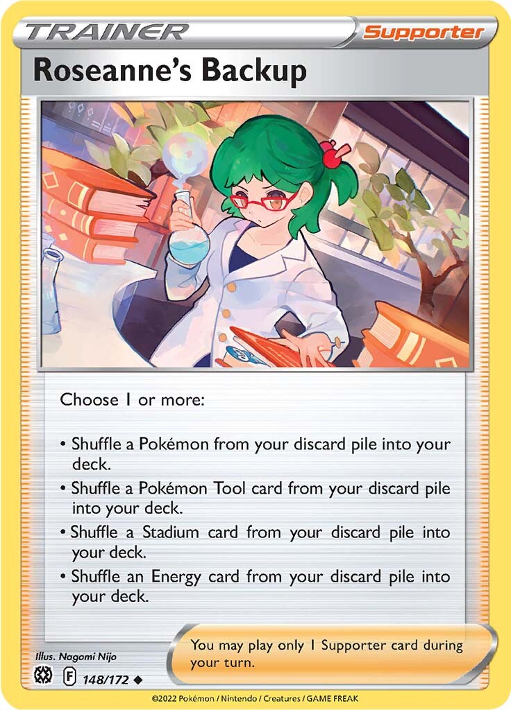 Roseanne's Backup (148/172) [Sword & Shield: Brilliant Stars] Pokémon