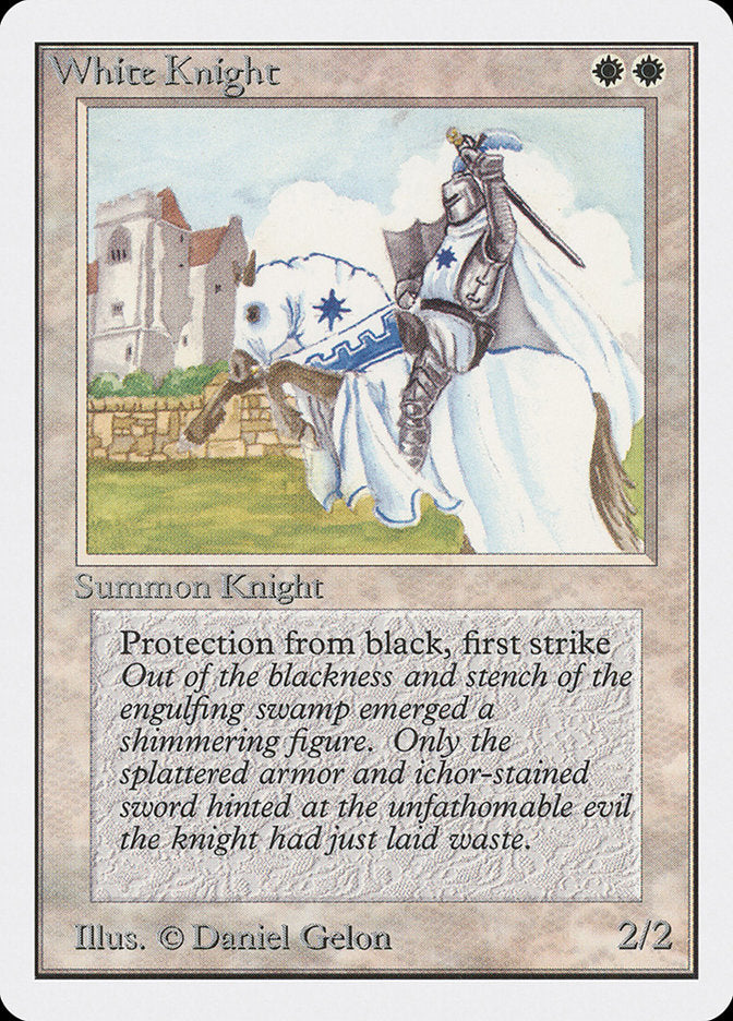 White Knight [Unlimited Edition] Magic: The Gathering