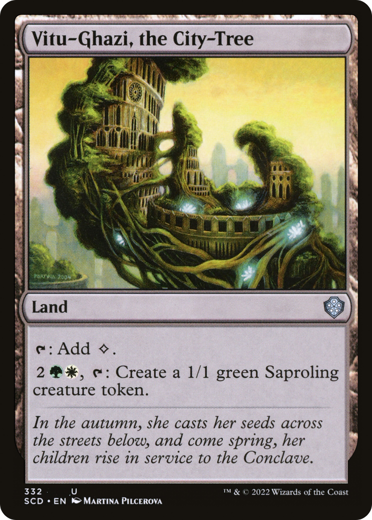 Vitu-Ghazi, the City-Tree [Starter Commander Decks] Magic: The Gathering