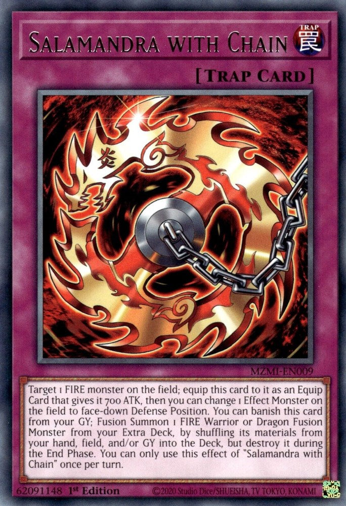 Salamandra with Chain [MZMI-EN009] Rare Yu-Gi-Oh!