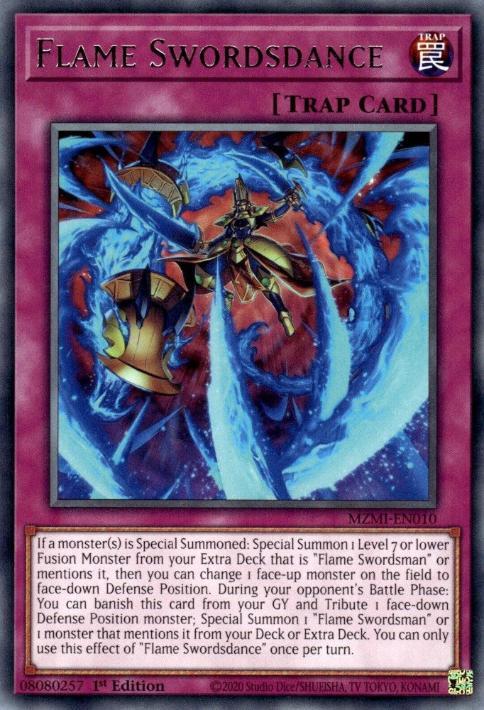 Flame Swordsdance [MZMI-EN010] Rare Yu-Gi-Oh!