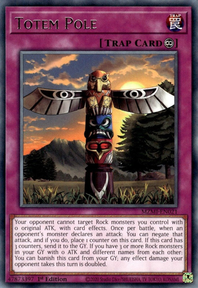 Totem Pole [MZMI-EN021] Rare Yu-Gi-Oh!