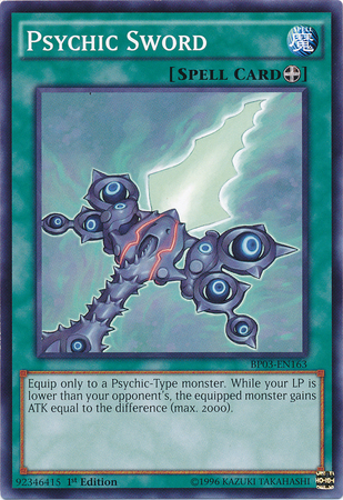 Psychic Sword [BP03-EN163] Common Yu-Gi-Oh!