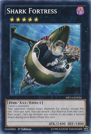 Shark Fortress [MP14-EN026] Common Yu-Gi-Oh!