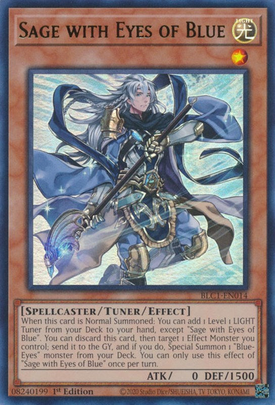 Sage with Eyes of Blue [BLC1-EN014] Ultra Rare Yu-Gi-Oh!