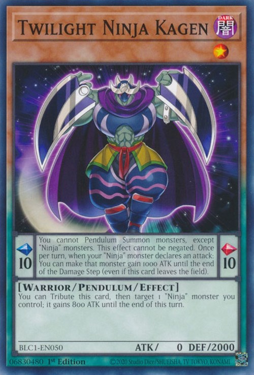 Twilight Ninja Kagen [BLC1-EN050] Common Yu-Gi-Oh!