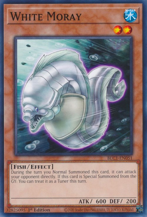 White Moray [BLC1-EN051] Common Yu-Gi-Oh!