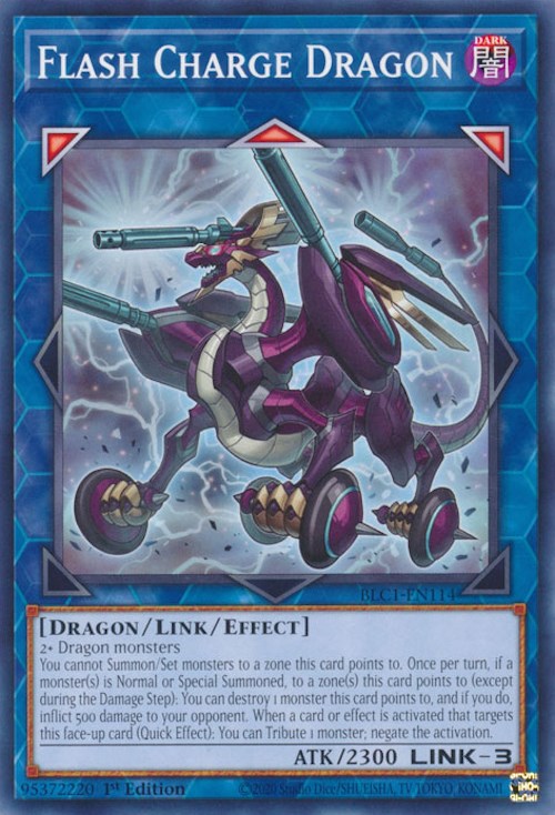 Flash Charge Dragon [BLC1-EN114] Common Yu-Gi-Oh!