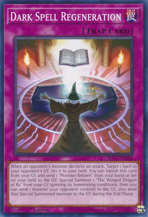 Dark Spell Regeneration [BLC1-EN126] Common Yu-Gi-Oh!