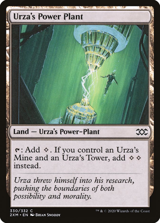 Urza's Power Plant [Double Masters] Magic: The Gathering