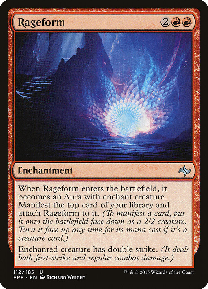 Rageform [Fate Reforged] Magic: The Gathering