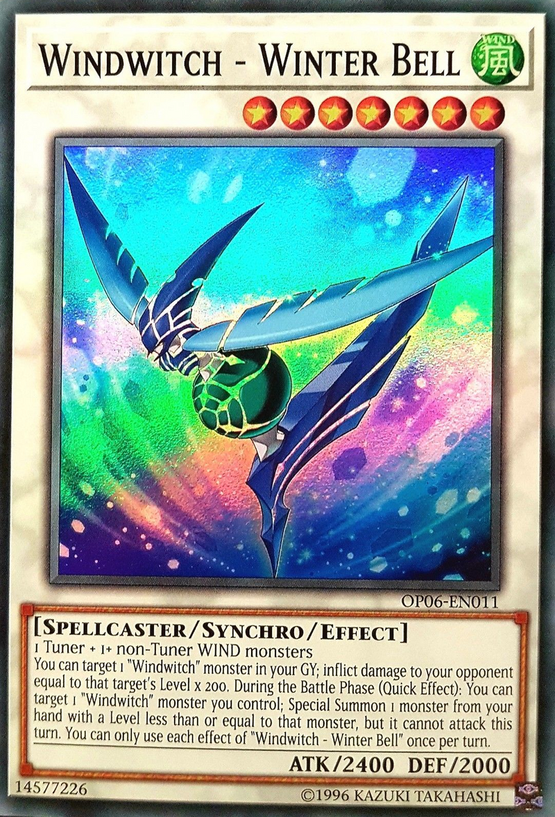 Windwitch - Winter Bell [OP06-EN011] Super Rare Yu-Gi-Oh!