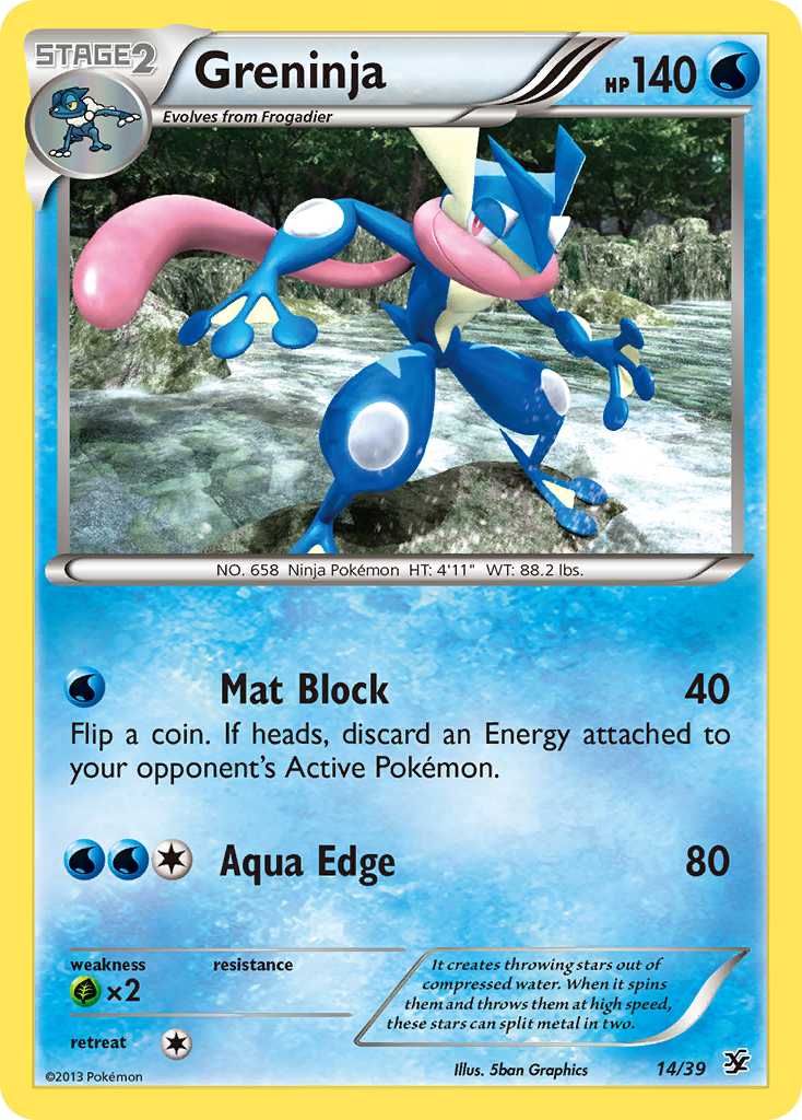 Greninja (14/39) [XY: Kalos Starter Set] Pokémon