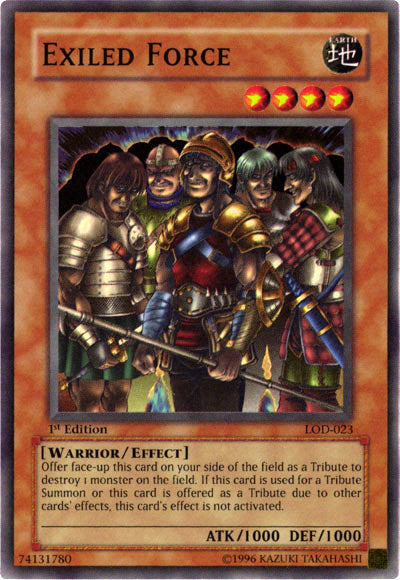 Exiled Force [LOD-023] Super Rare Yu-Gi-Oh!