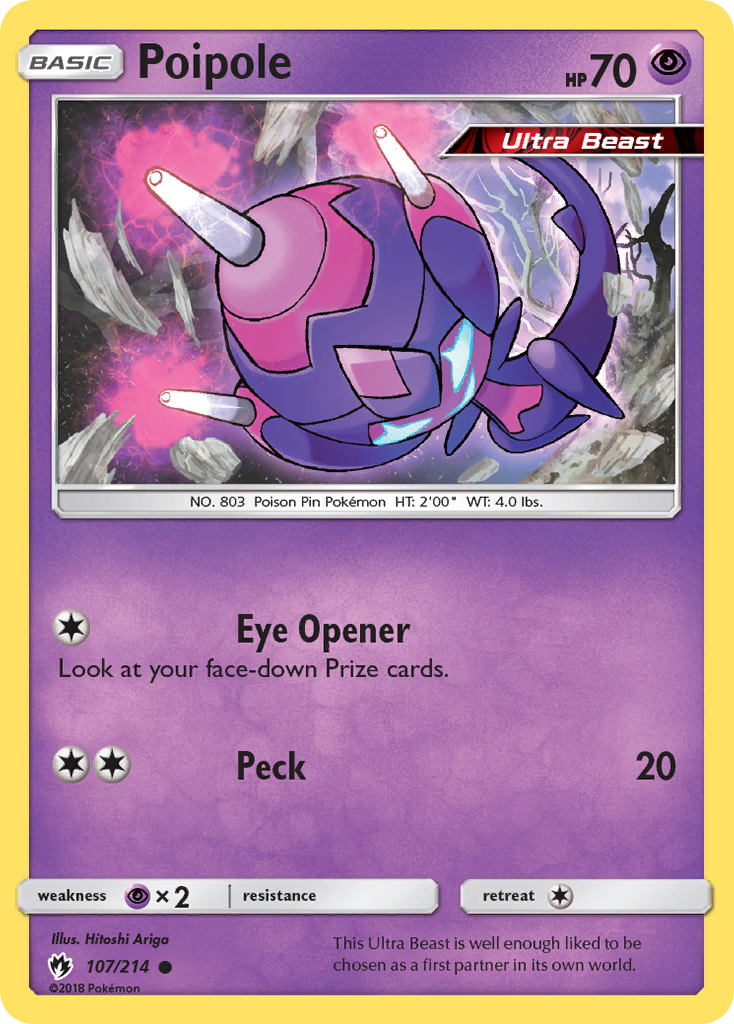 Poipole (107/214) [Sun & Moon: Lost Thunder] Pokémon