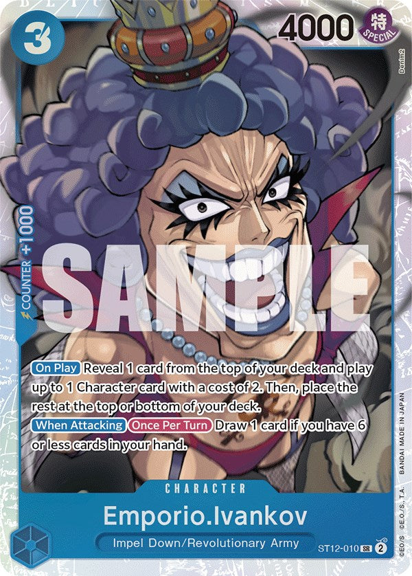 Emporio.Ivankov [Starter Deck: Zoro and Sanji] Bandai