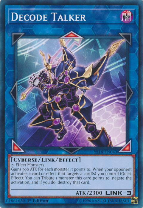 Decode Talker [YS18-EN043] Common Yu-Gi-Oh!