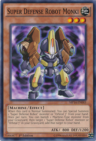 Super Defense Robot Monki [MP14-EN065] Common Yu-Gi-Oh!