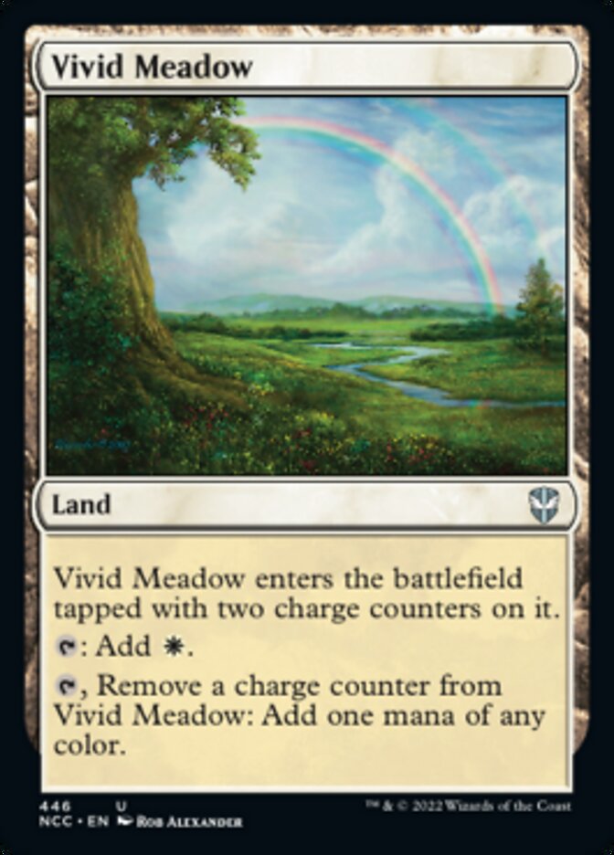Vivid Meadow [Streets of New Capenna Commander] Magic: The Gathering