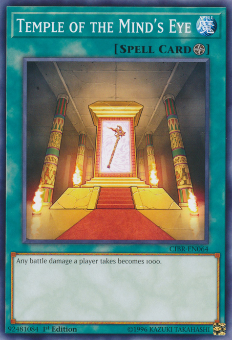 Temple of the Mind's Eye [CIBR-EN064] Common Yu-Gi-Oh!