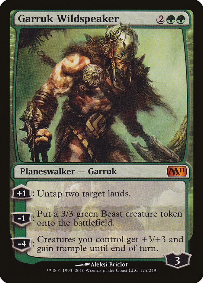 Garruk Wildspeaker [Magic 2011] Magic: The Gathering